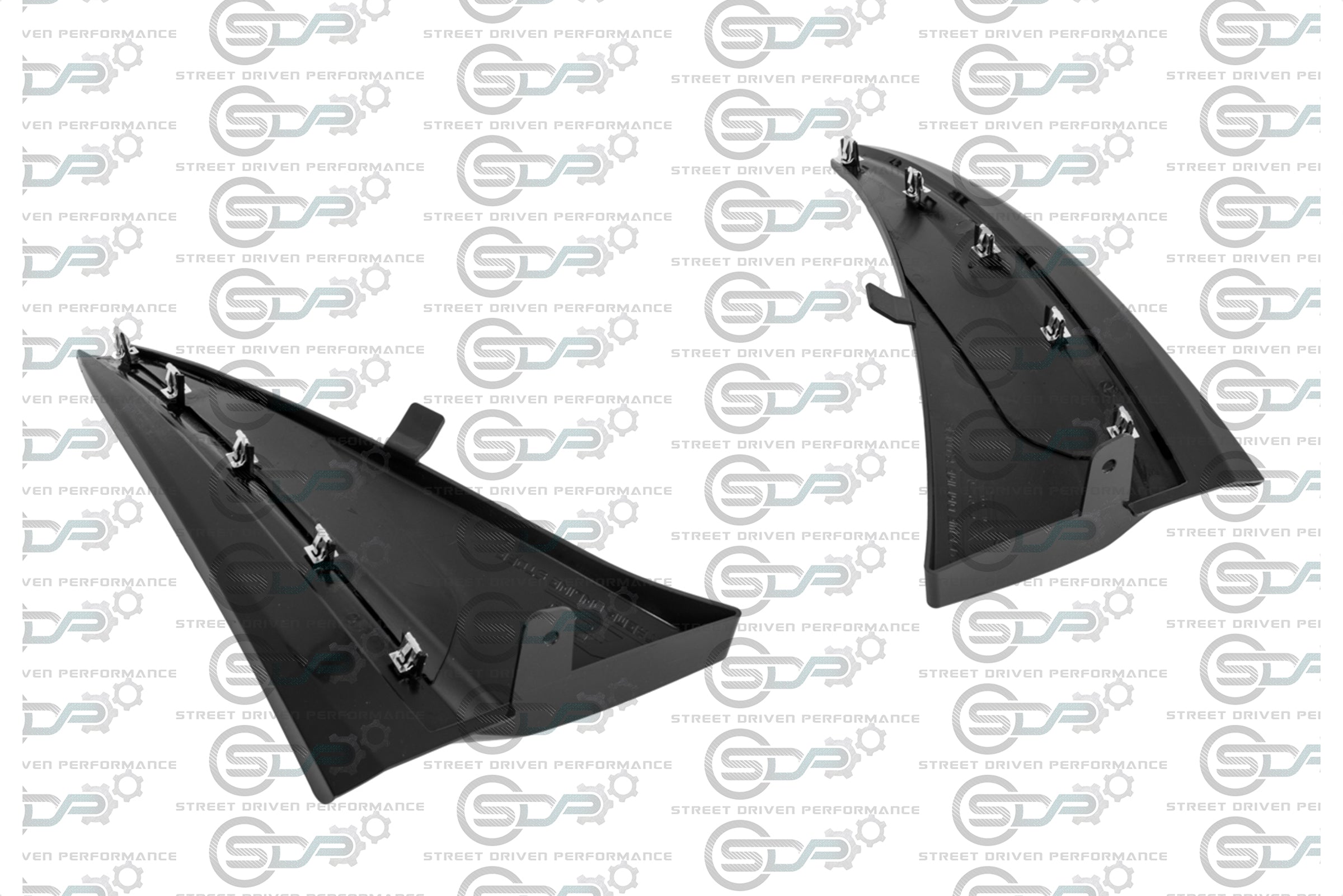 2014-2019 C7 Corvette - Extended Front & Rear Splash Guards / Mud Flaps Pair - for all models